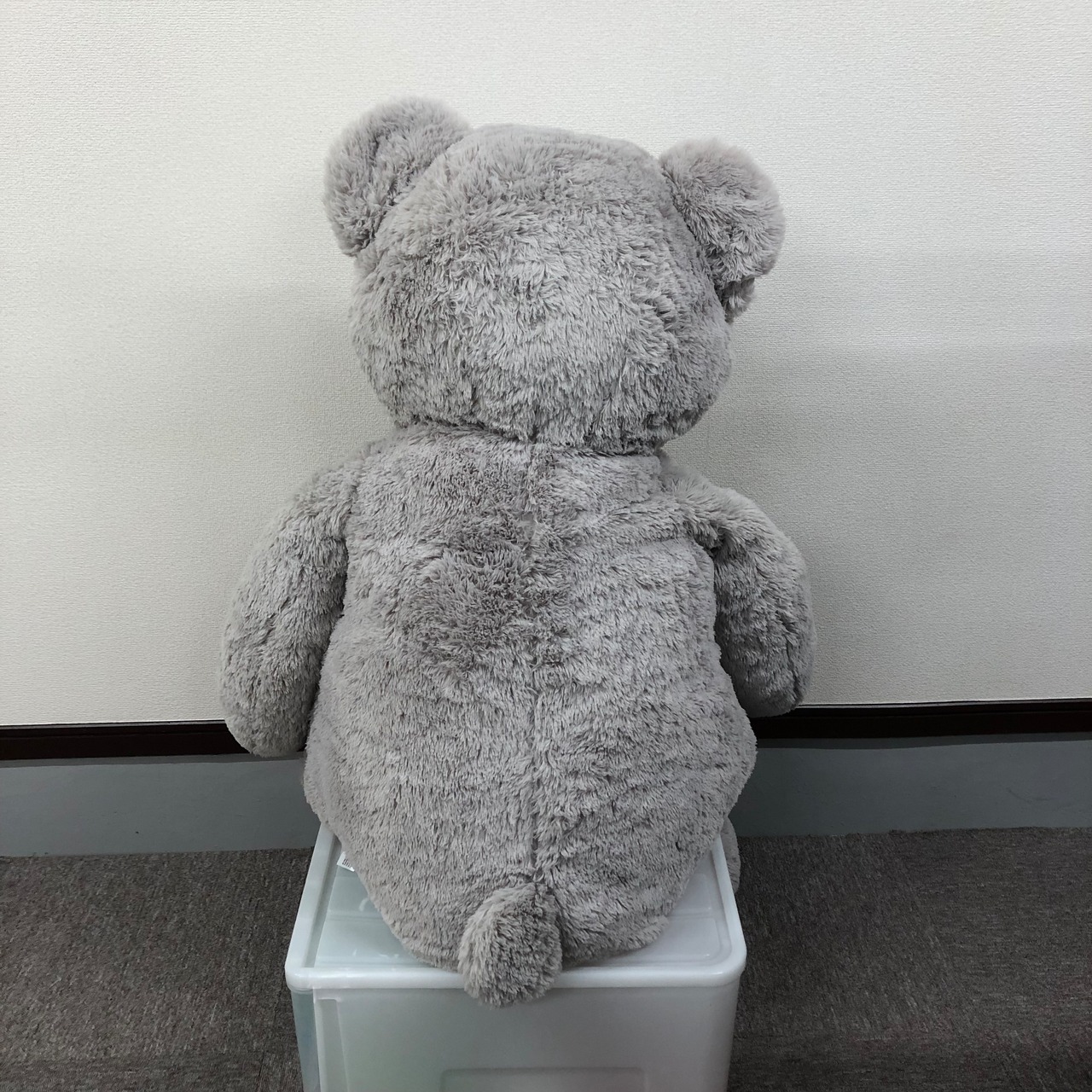 コストコ　Teddy bear_グレー