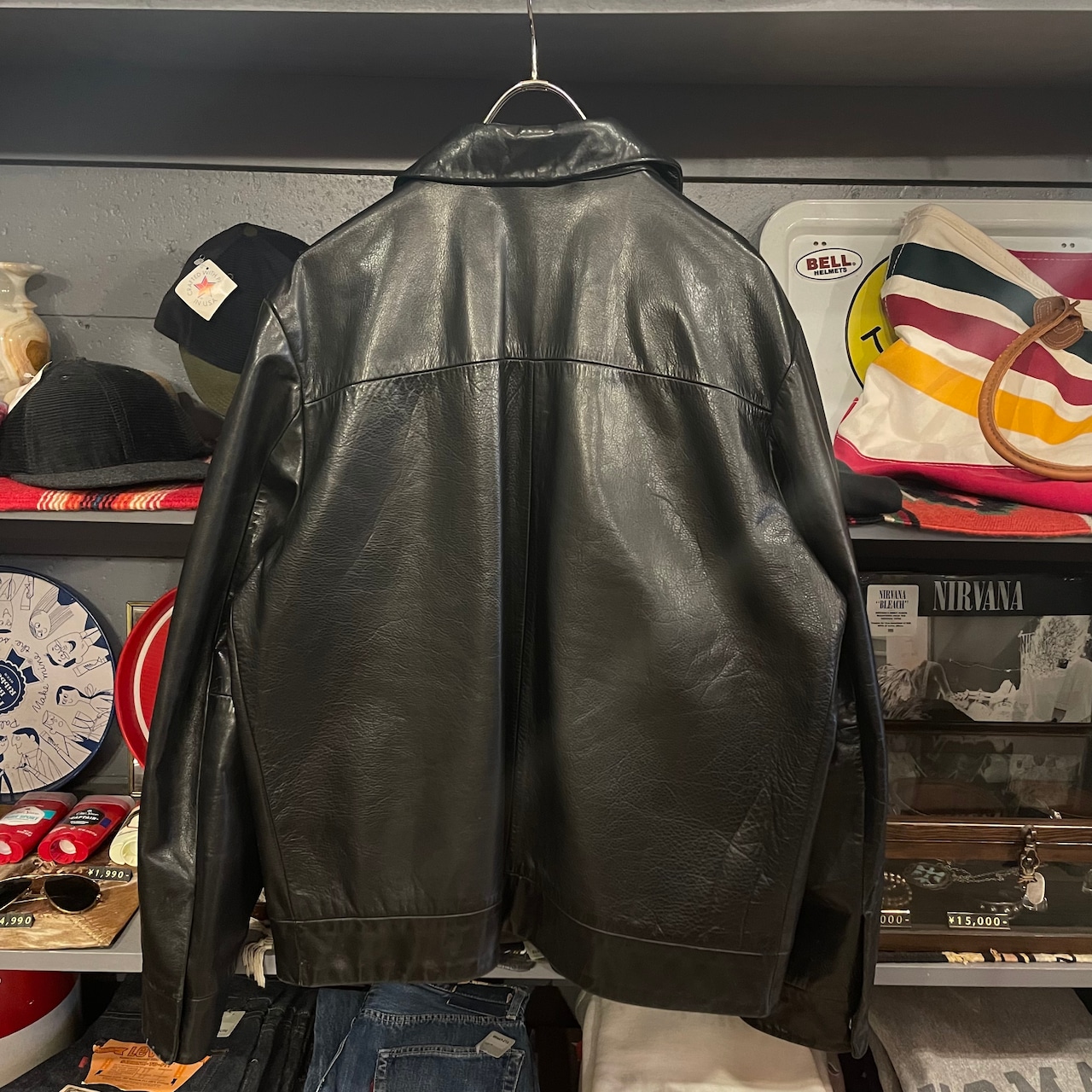 00s BANANA REPUBLIC Leather Jacket | VOSTOK