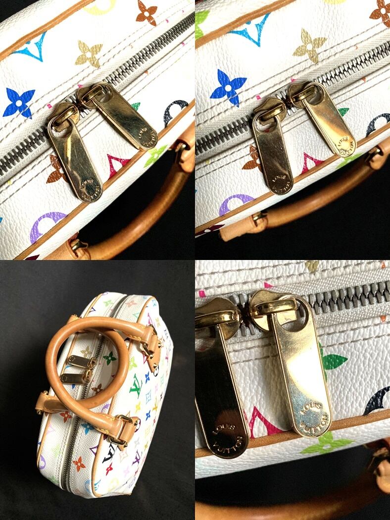 LOUIS VUITTON 定価20万 ルイ ヴィトン マルチ ブロン トゥルーヴィル