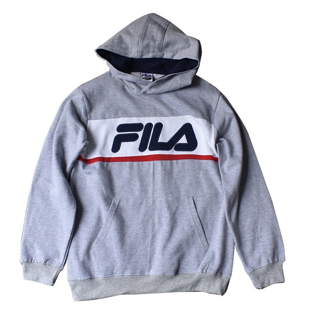 FILA logo line parka