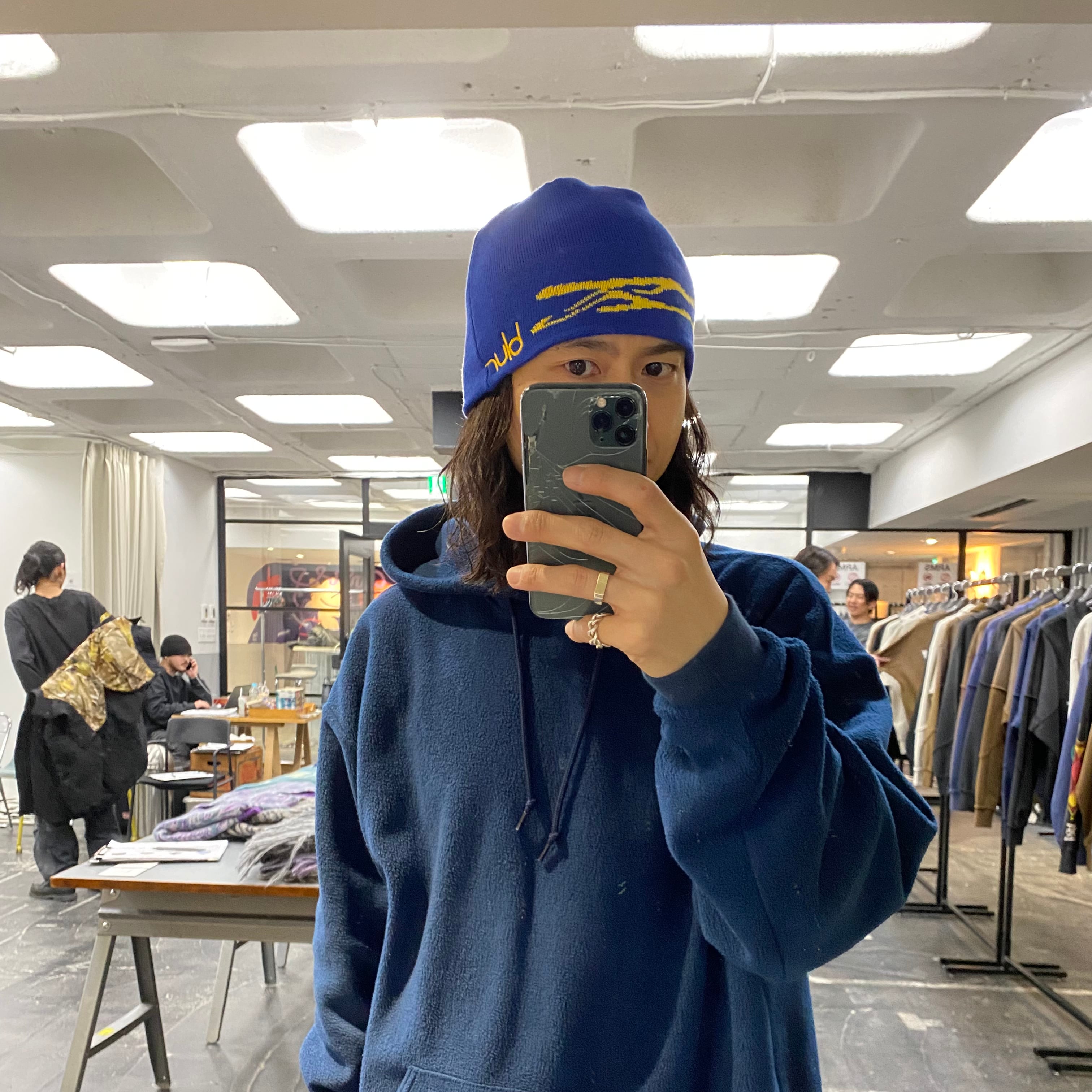 Blur × F-LAGSTUF-F KNIT CAP | HEIGHTS Online Store