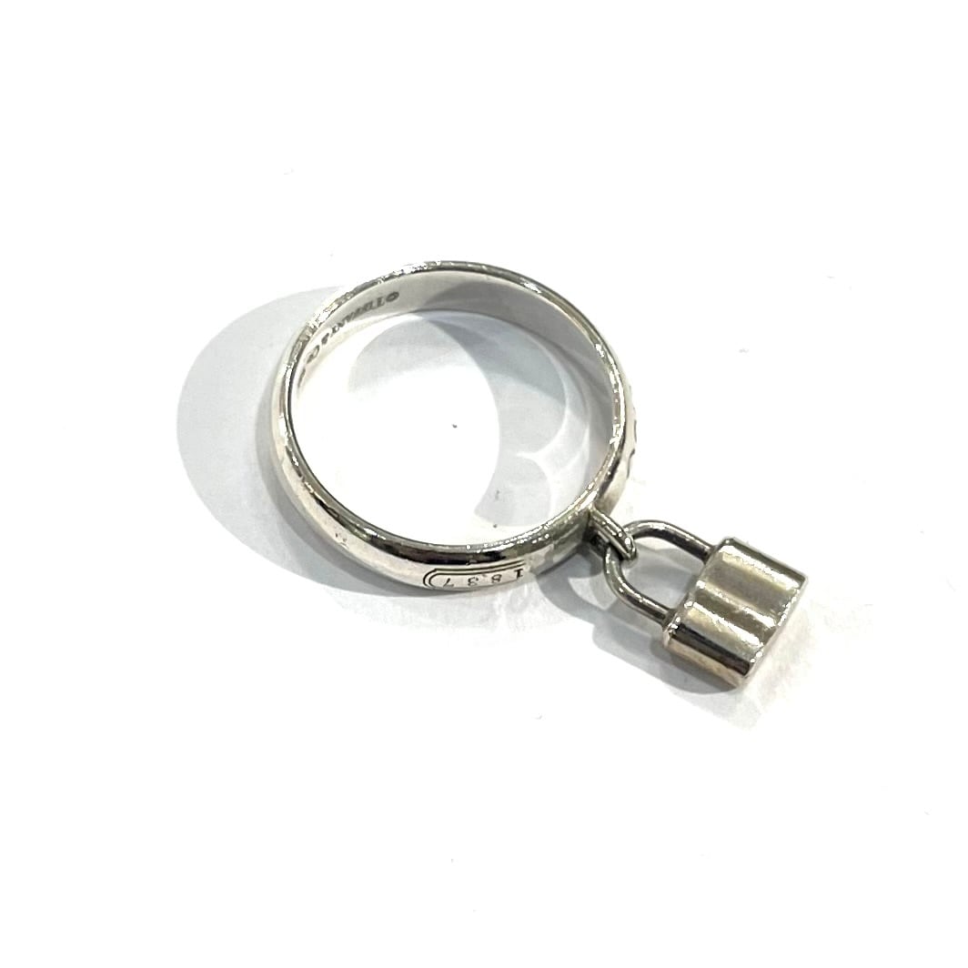 希少【TIFFANY&CO.】【13.5号】 2691 カデナロック指輪 スターリング