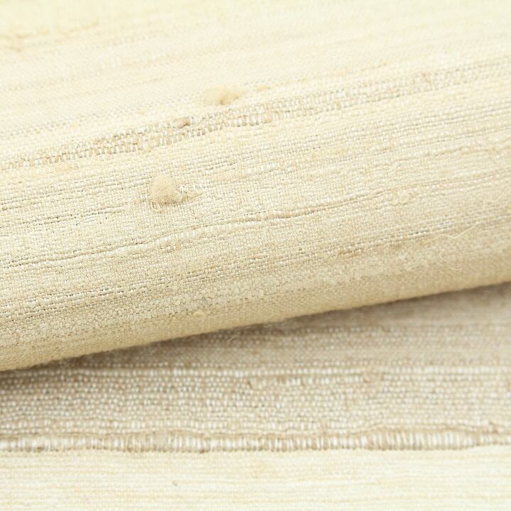 極上の艶めき【黄金ムガ繭・野蚕糸】 【全通柄・リバーシブル】 美品の