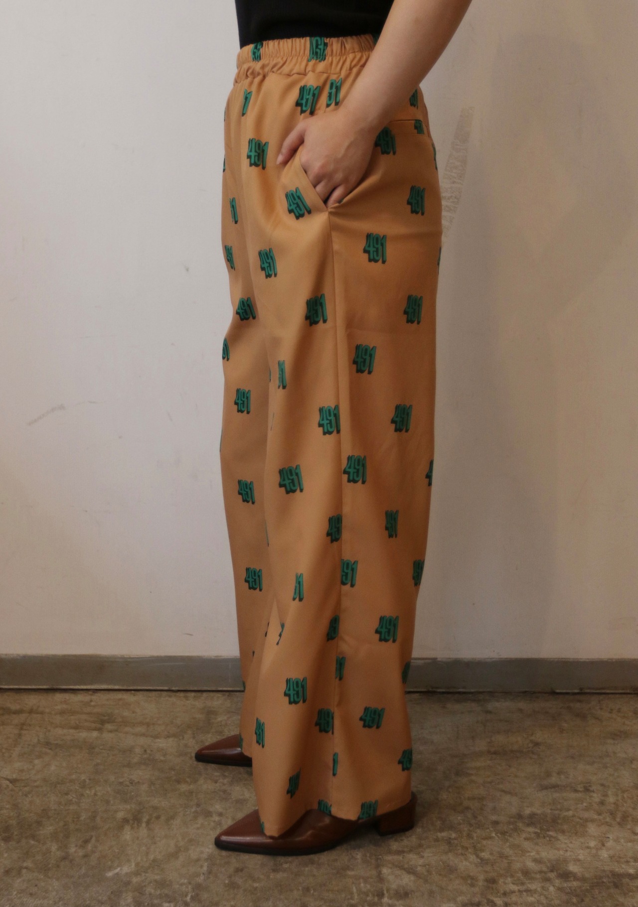 【STEVIE】PRINT LONG PANTS