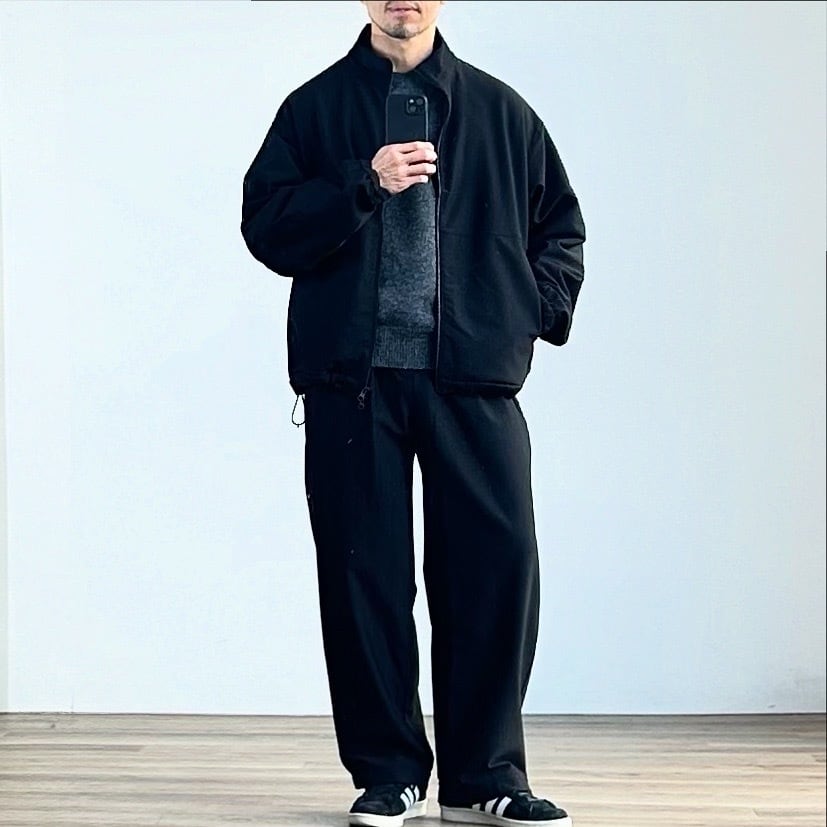 25AW》【YONCA】 WARM TECH PREMIUM WIDE PANTS WIDE ヨンカ ウォーム