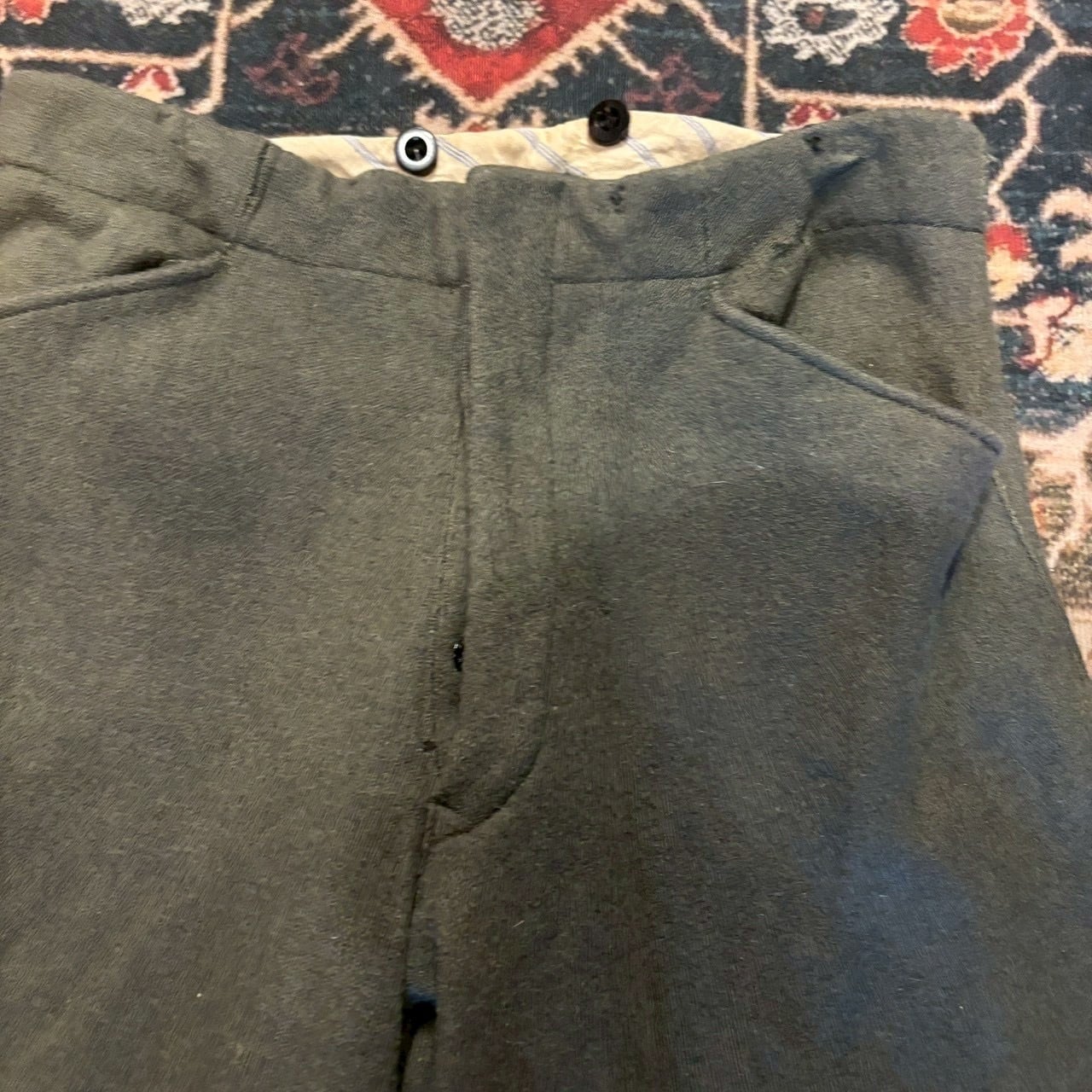 50s 60s ユーロ ヴィンテージ ジョッパーズ パンツ ワークパンツ W84cm