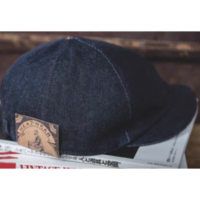 American retro British denim newsboy cap(GV26)