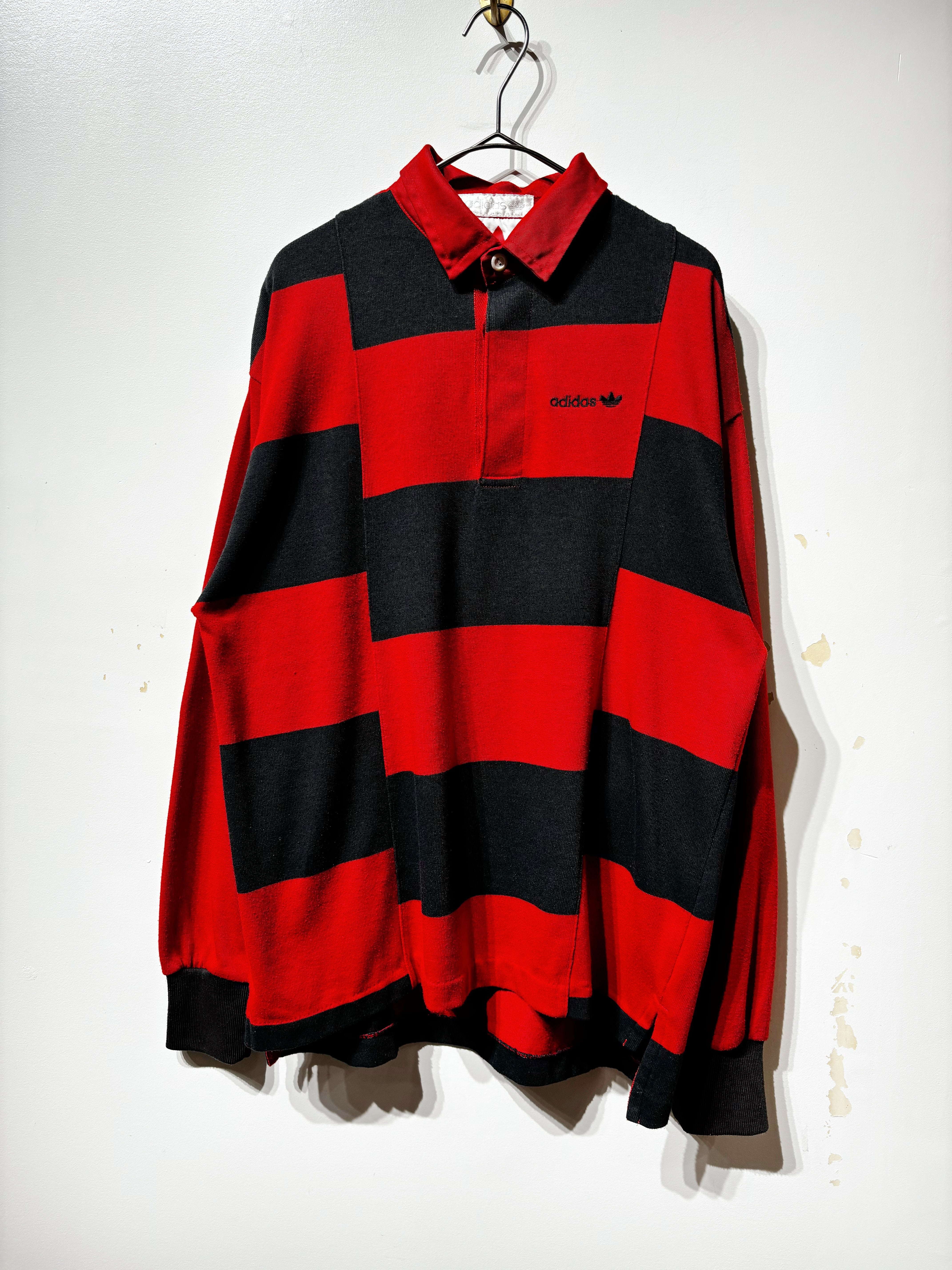 (CS2244)90’s adidas rugby shirt