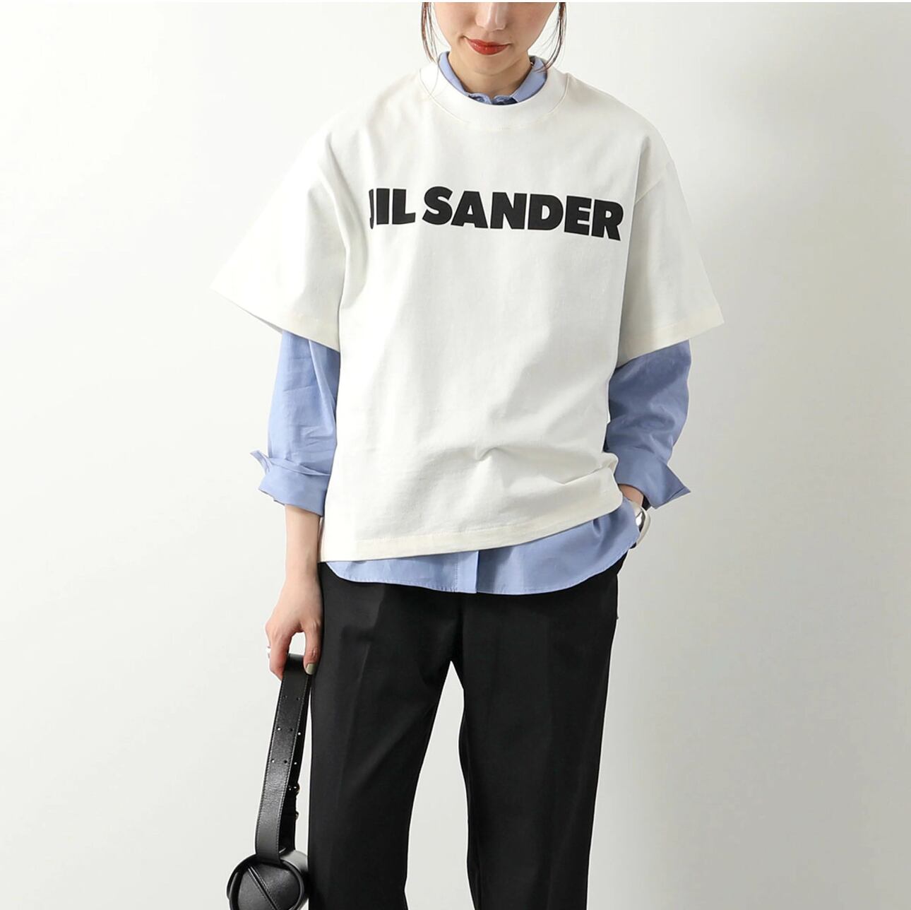 JIL SANDER ジルサンダー半袖Tシャツ ¥72,600→¥59,400+tax
