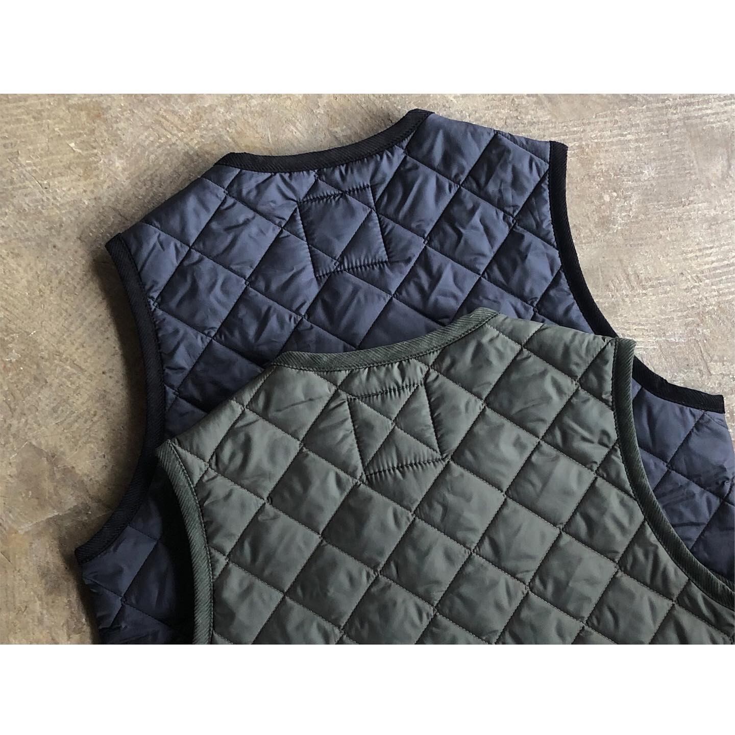 LAVENHAM (ラベンハム) 『THORNHAM MENS』Lavenster Quilting Vest