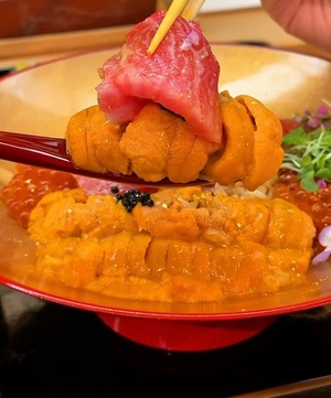 極上うに大トロいくら “至福の宝石丼” 〈プレミアム飲食券〉大サイズ