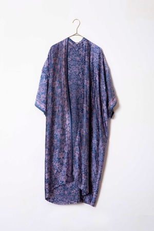 《ギフト付き》silk gown & cotton room wear set