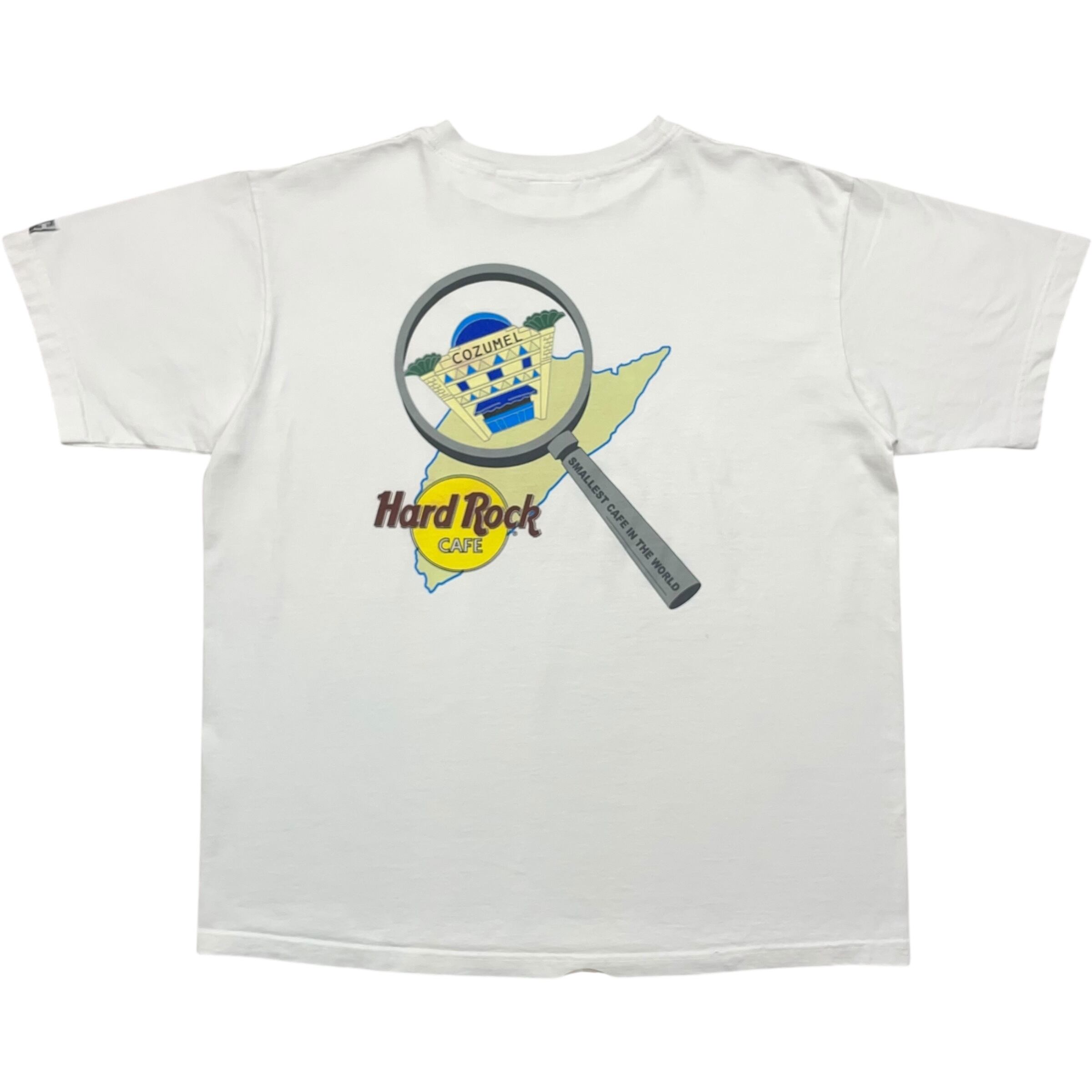 《XL》 Hard Rock CAFE ハードロックカフェ Tシャツ プリント ホワイト no.8296
