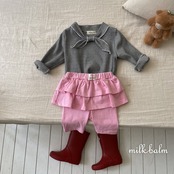 韓国子供服 / 26Autumn / Milkbalm / マイロ セーラーTシャツ / 女子服 / キッズ服 / 秋服 *XS~XL*