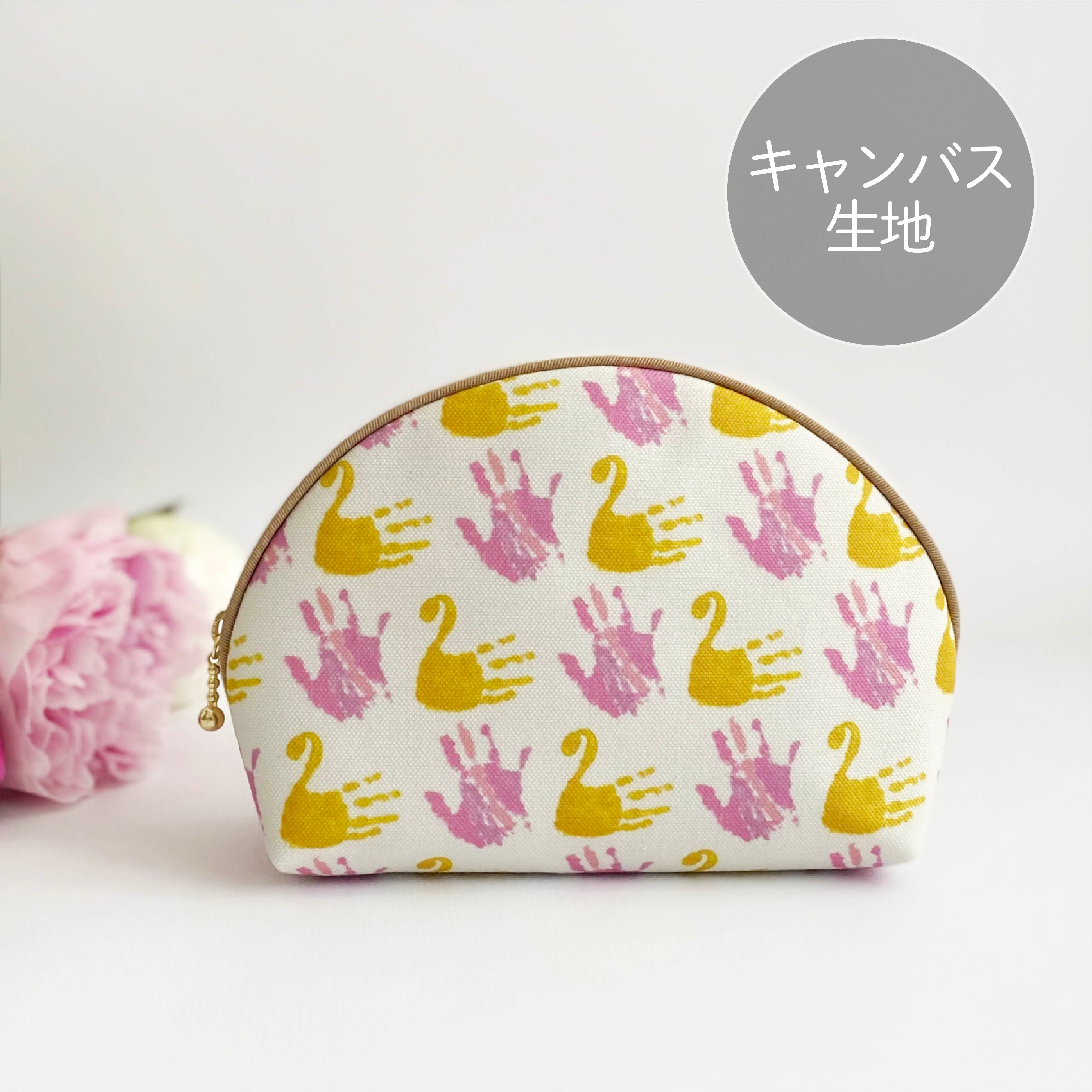 ハーフムーンポーチ◇ | リトルピカソ ｜子どもの絵で作る鞄と雑貨