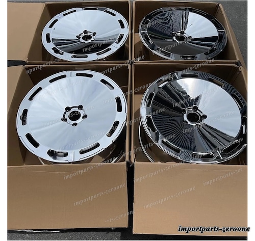 22インチ 鍛造 クローム ホイール メルセデスベンツ W222 W223 S580 S クラス -BRN-12706★