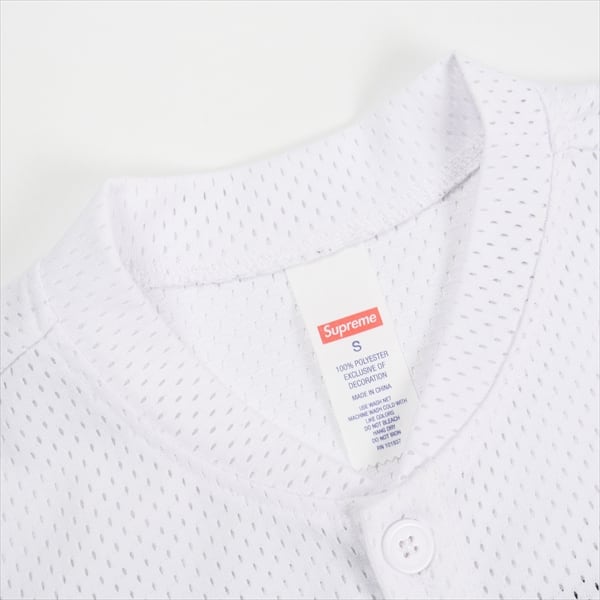 Size【S】 SUPREME シュプリーム 25SS S Logo Baseball Henley White