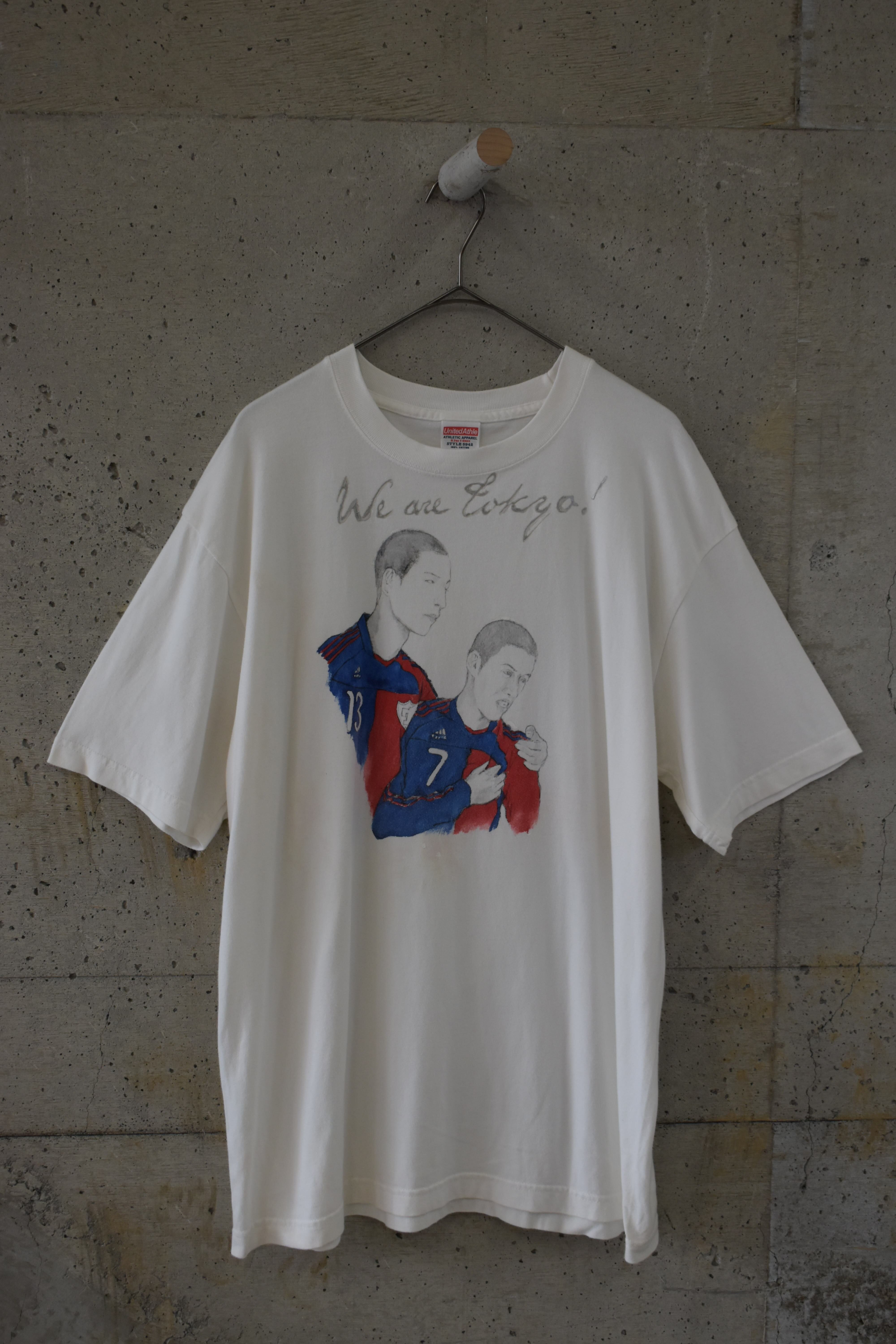 Hand-drawn print T-shirt