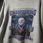 00s MLB NEW YORK YANKEES サブウェイシリーズ チャンピオンスウェット ヤンキース