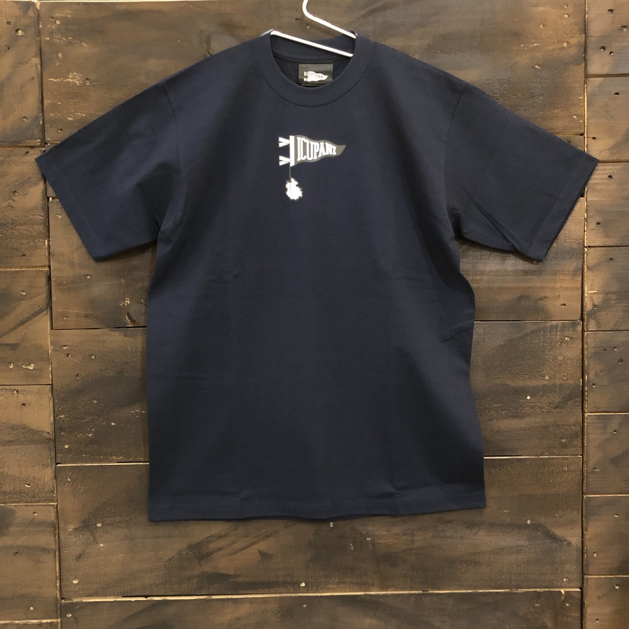 【ICUPANI】オリジナルデザイン　Tシャツ　ネイビー
