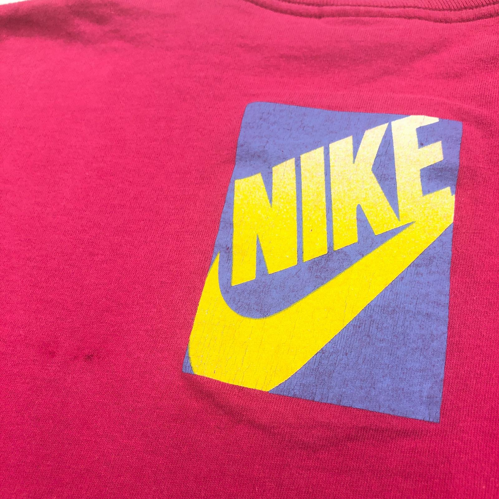 NIKE ナイキ 90年代 USA製 AIR JORDAN 銀タグ スポーツ プリント T