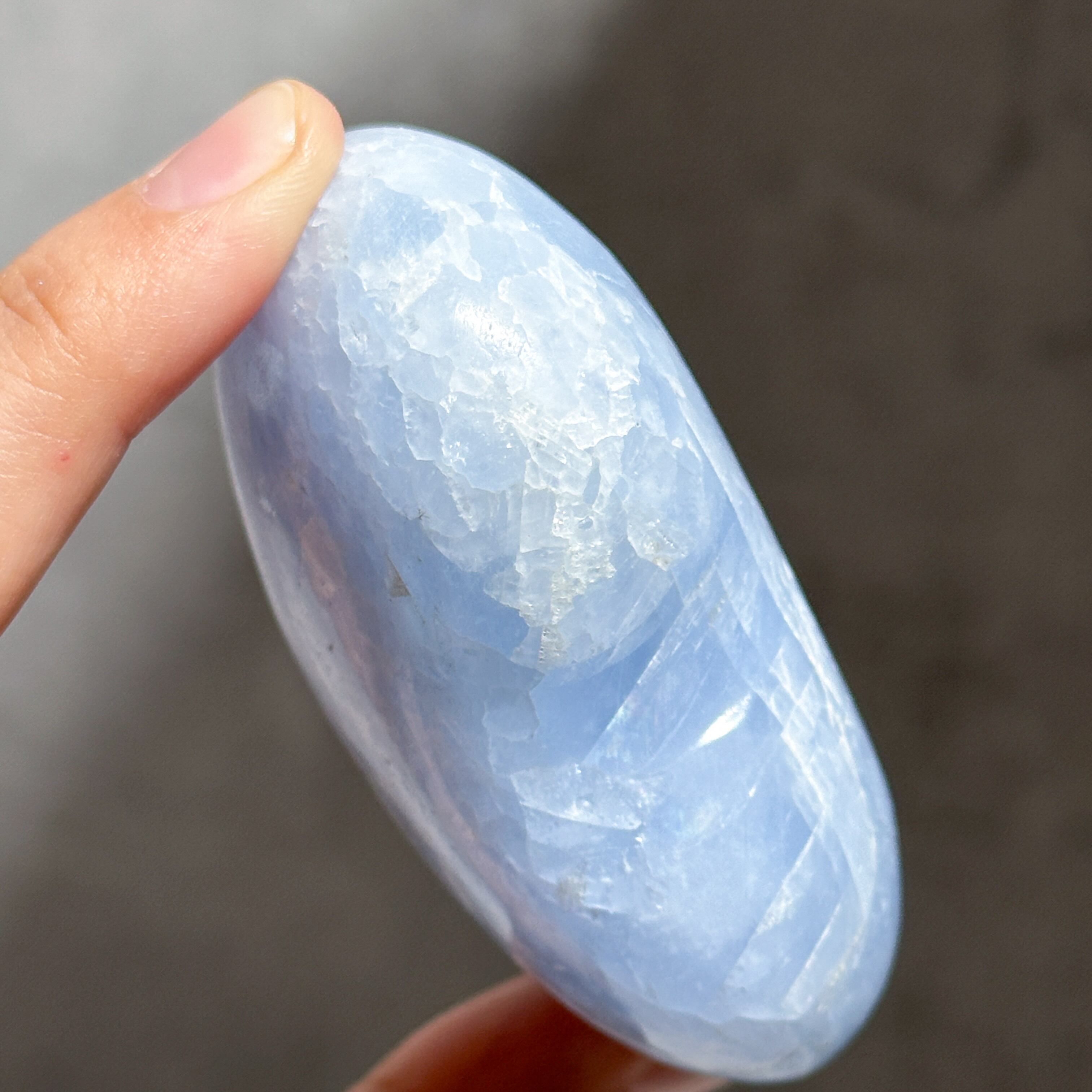 セレスタイト ハート15◇ Celestite ◇ 天然石・鉱物・パワーストーン