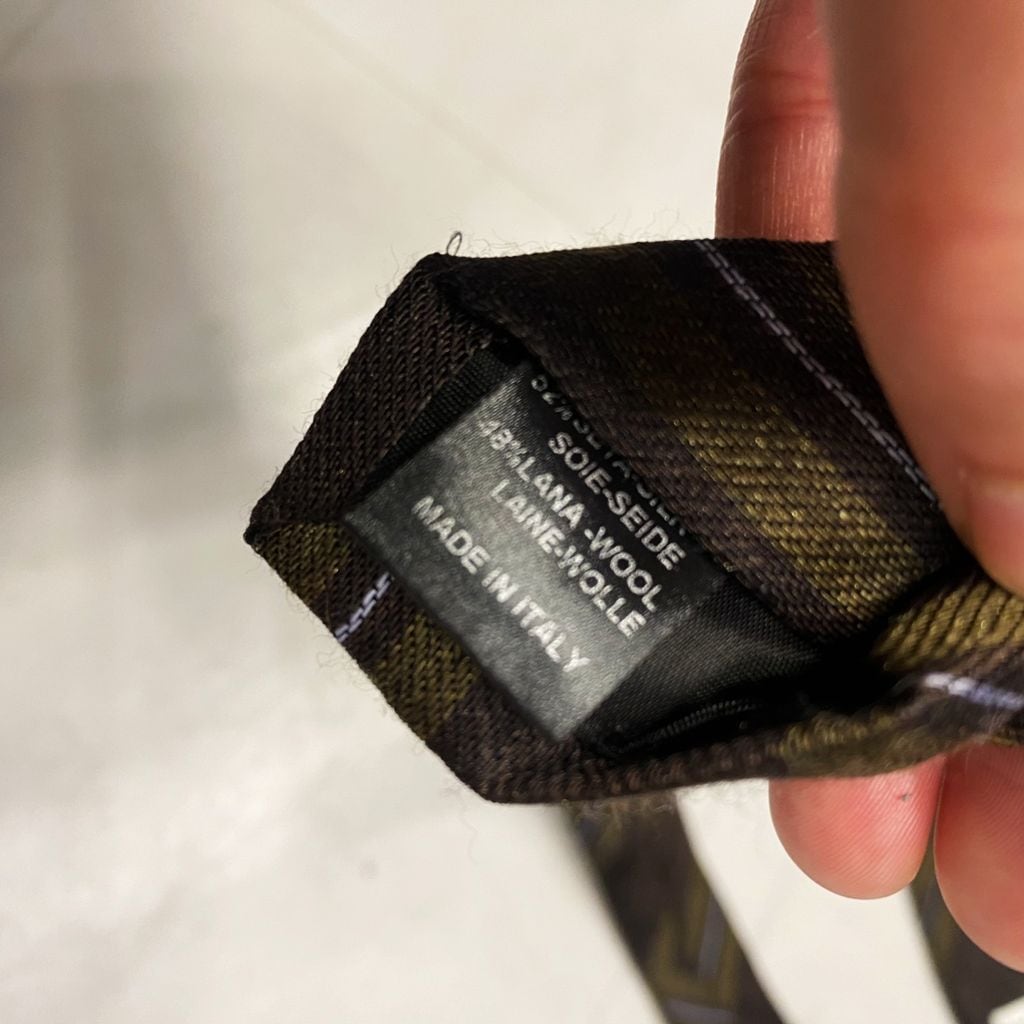 DRIES VAN NOTEN ドリスヴァンノッテン SILK TIE シルク ネクタイ 【中