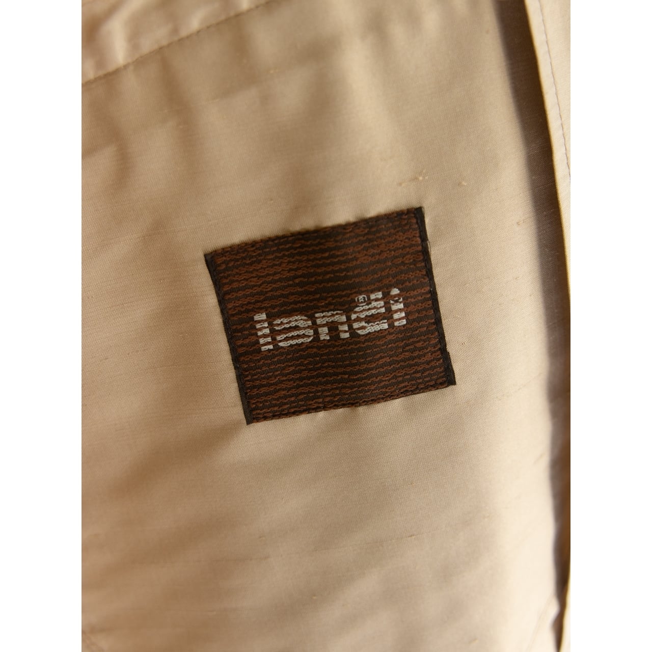 【landi】Made in Italy 100% Silk Belted Coat（ランディ イタリア製 シルクベルテッドコート ショートトレンチ）