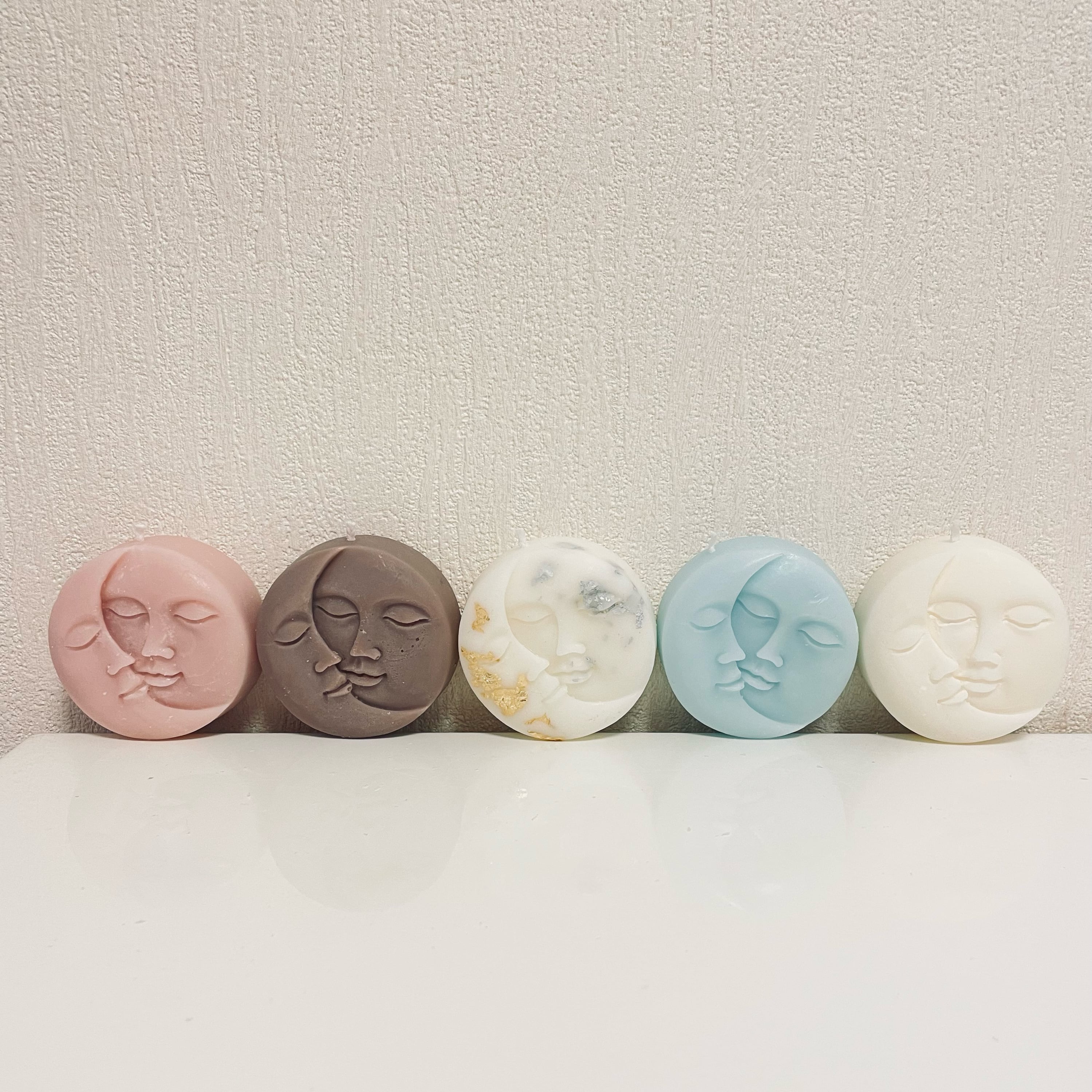 月と太陽のソイキャンドル(おまけ付き.*) | mingo_candles
