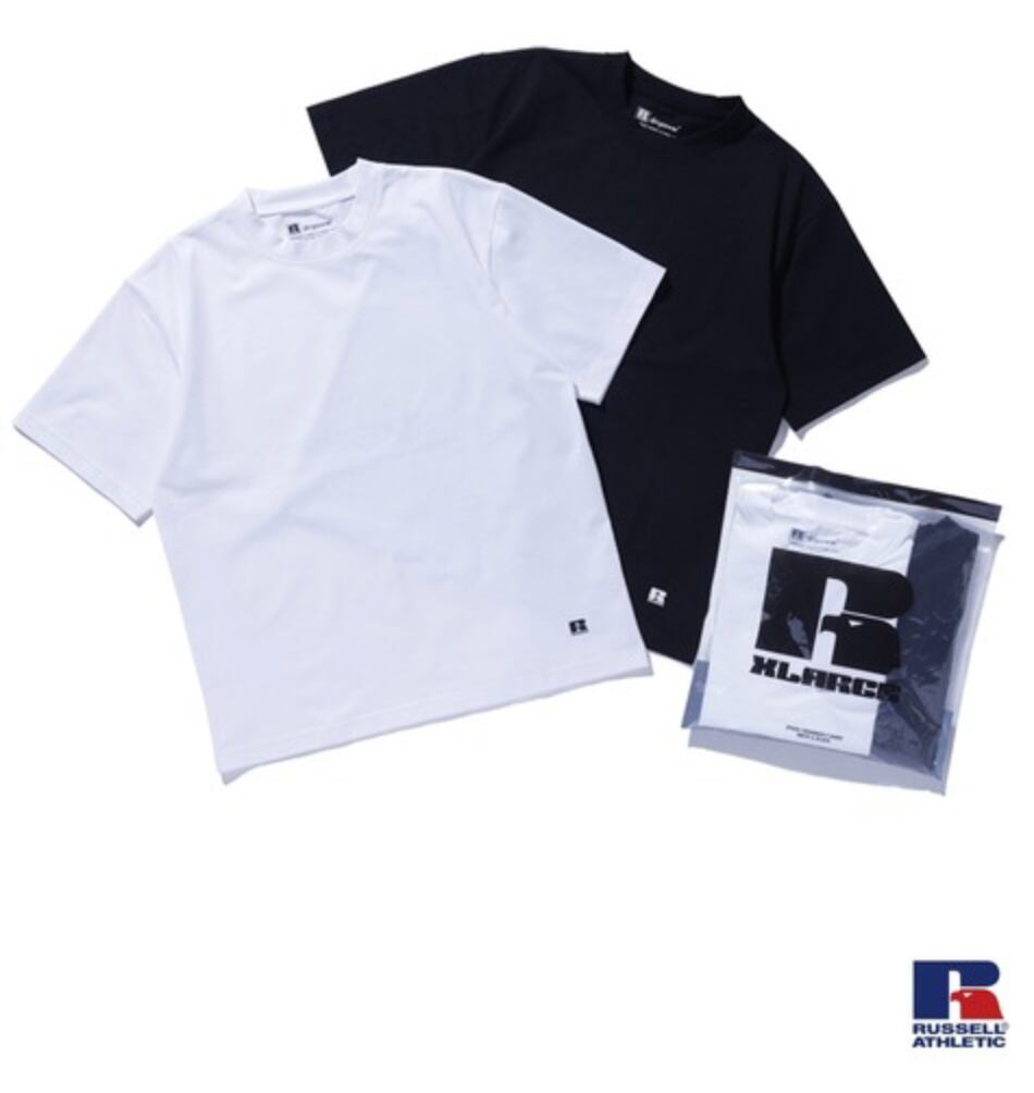 XLARGE】XLARGE×RUSSELL ATHLETIC DRI-POWER 2-PACK TEE 半袖Tシャツ