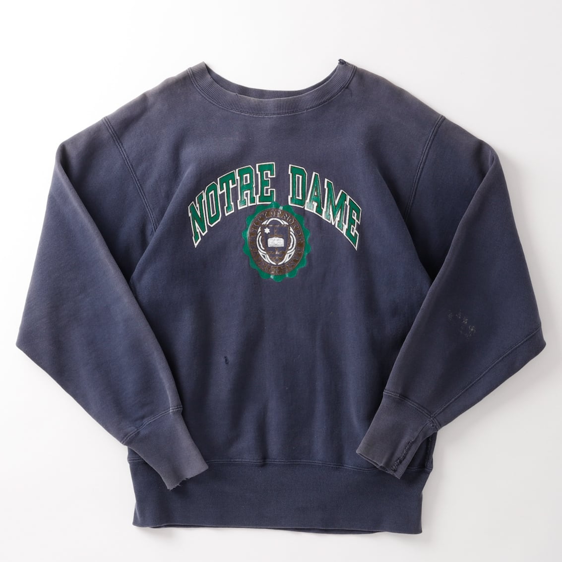 逸品】90s champion Reverse Weave Crew fade navy 