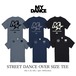 Street dance over size tee