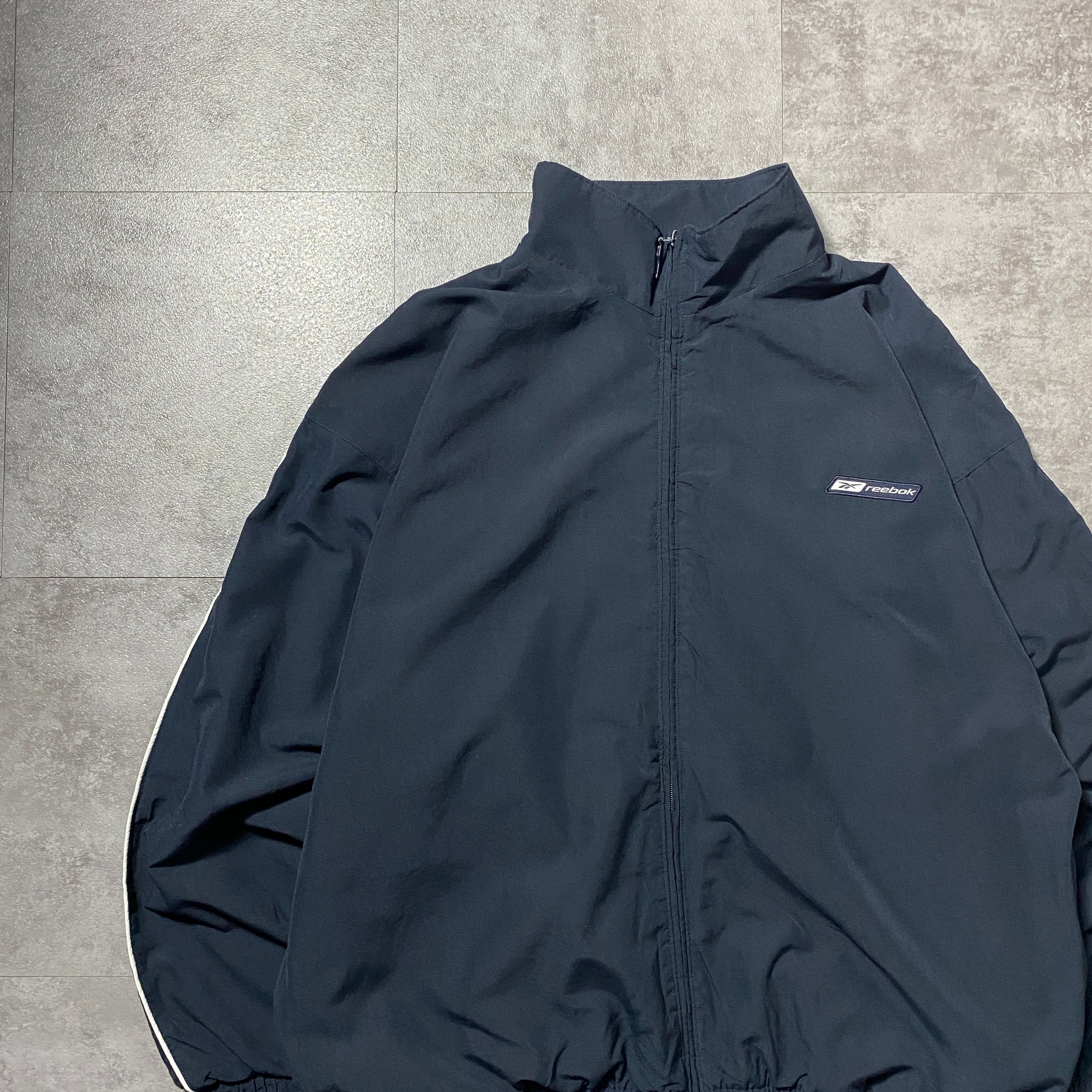 90's-00's Reebok リーボック 刺繍ワンポイント ベクターロゴ サイド