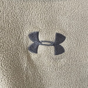 ◆専用商品【UNDER ARMOUR】フリース ハーフジップ 刺繍ロゴ XL アンダーアーマー プルオーバー  アメリカ古着