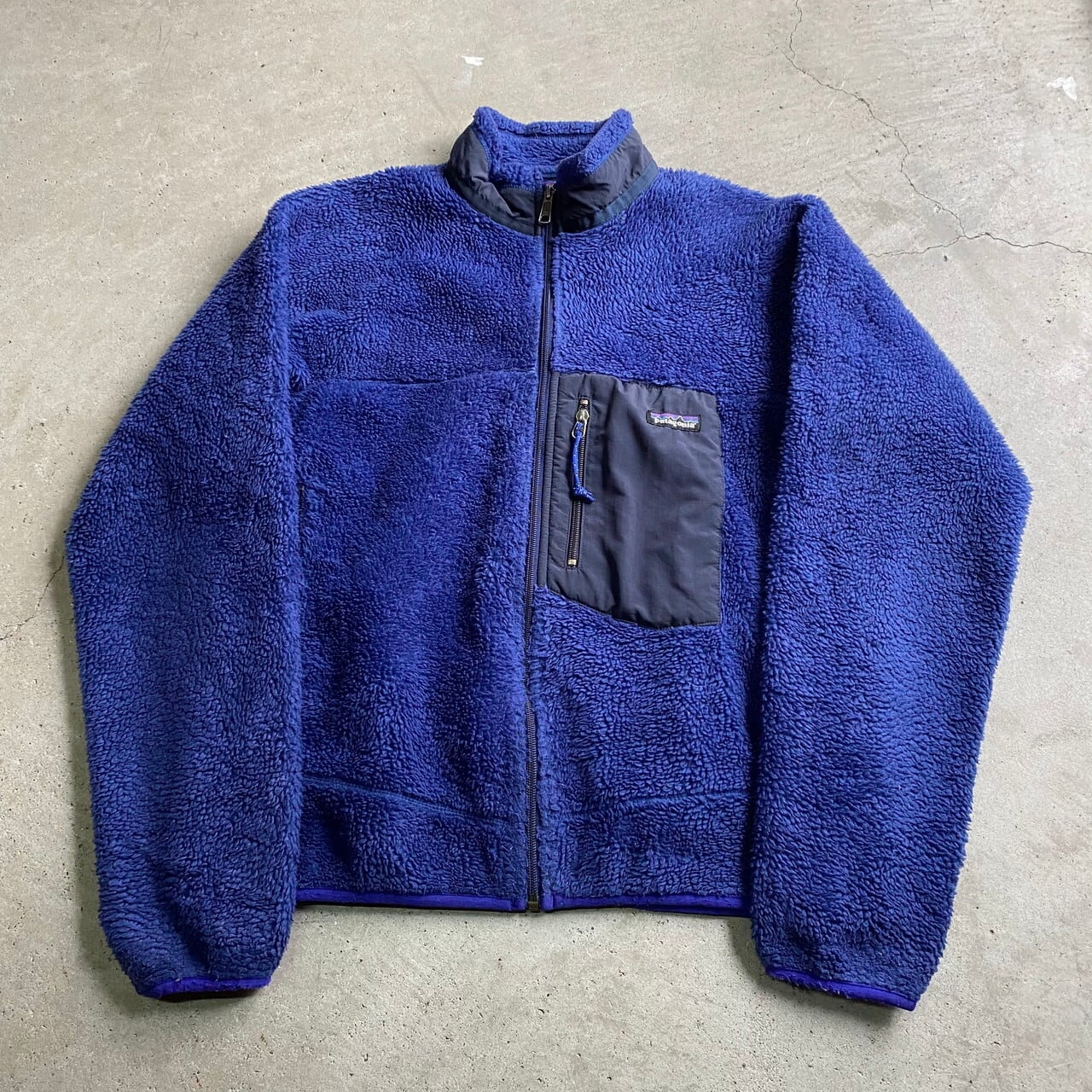 【希少】patagonia フリース クラシックレトロX ブルー XLクロース出品一覧