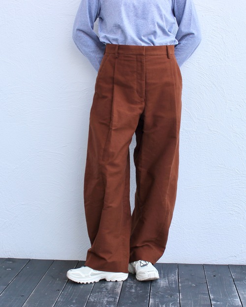 SAYAKA DAVIS/cacao trousers