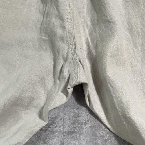 90s Y's archive linen white pants w34 詳細写真14