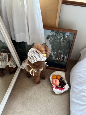 予約【pecoramou select】コテージネットニットウェアワンピース