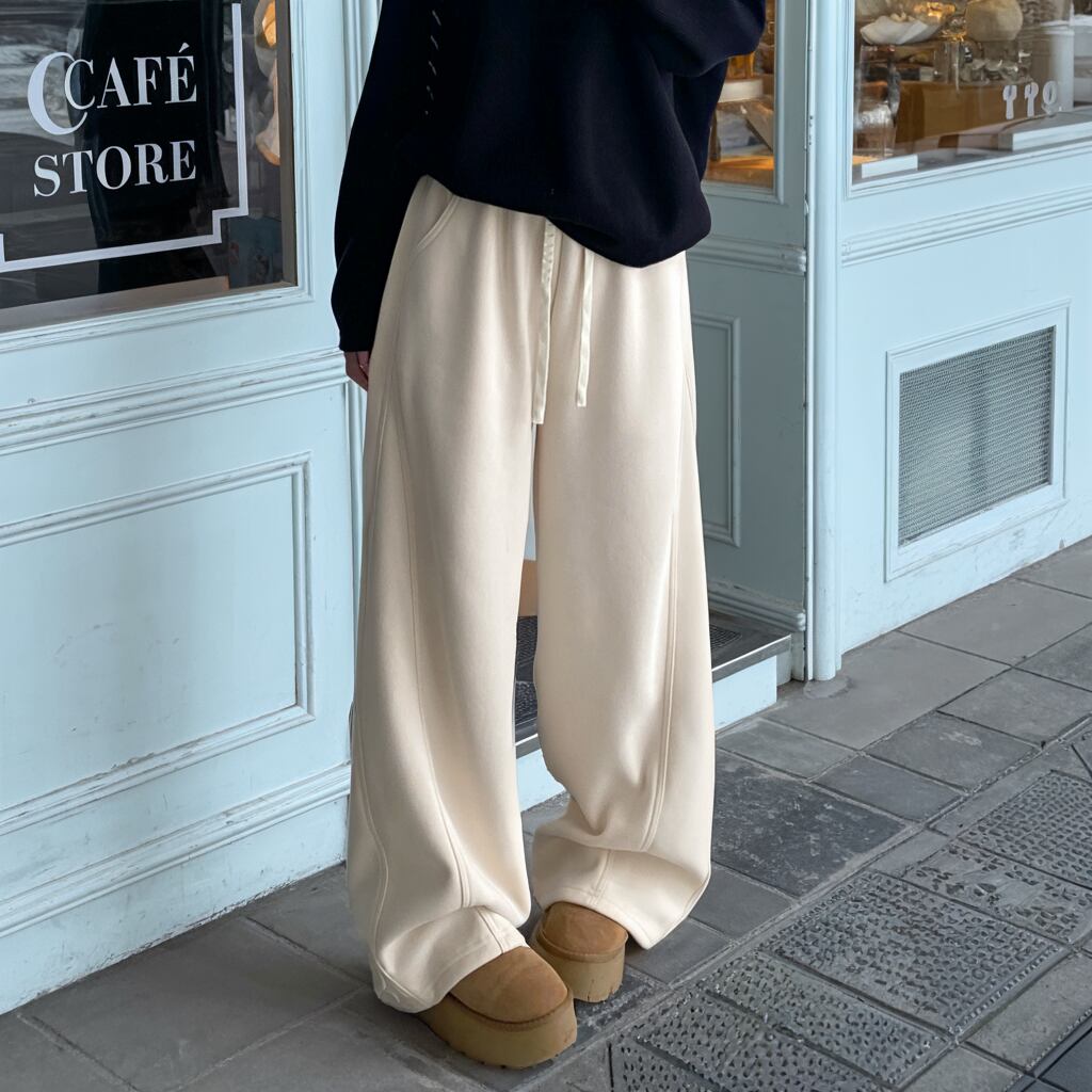 ゆったりシルエットスウェットパンツ 00001