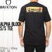 半袖Tシャツ バックプリントTEE BRIXTON ブリクストン ALPHA BLOCK S/S TEE 16401L