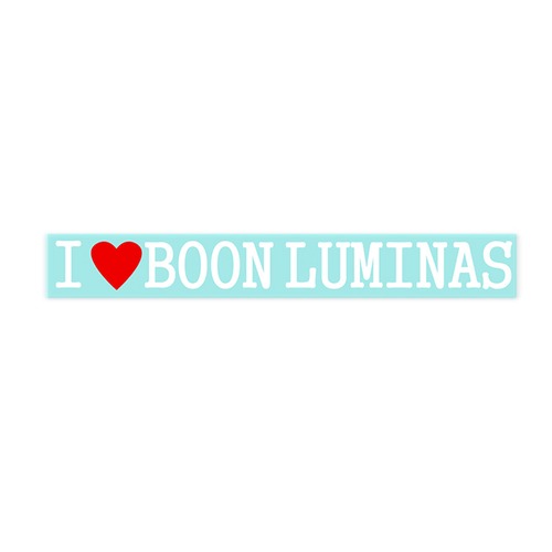 【Fproducts】アイラブステッカー/BOON　LUMINAS/アイラブ ブーンルミナス