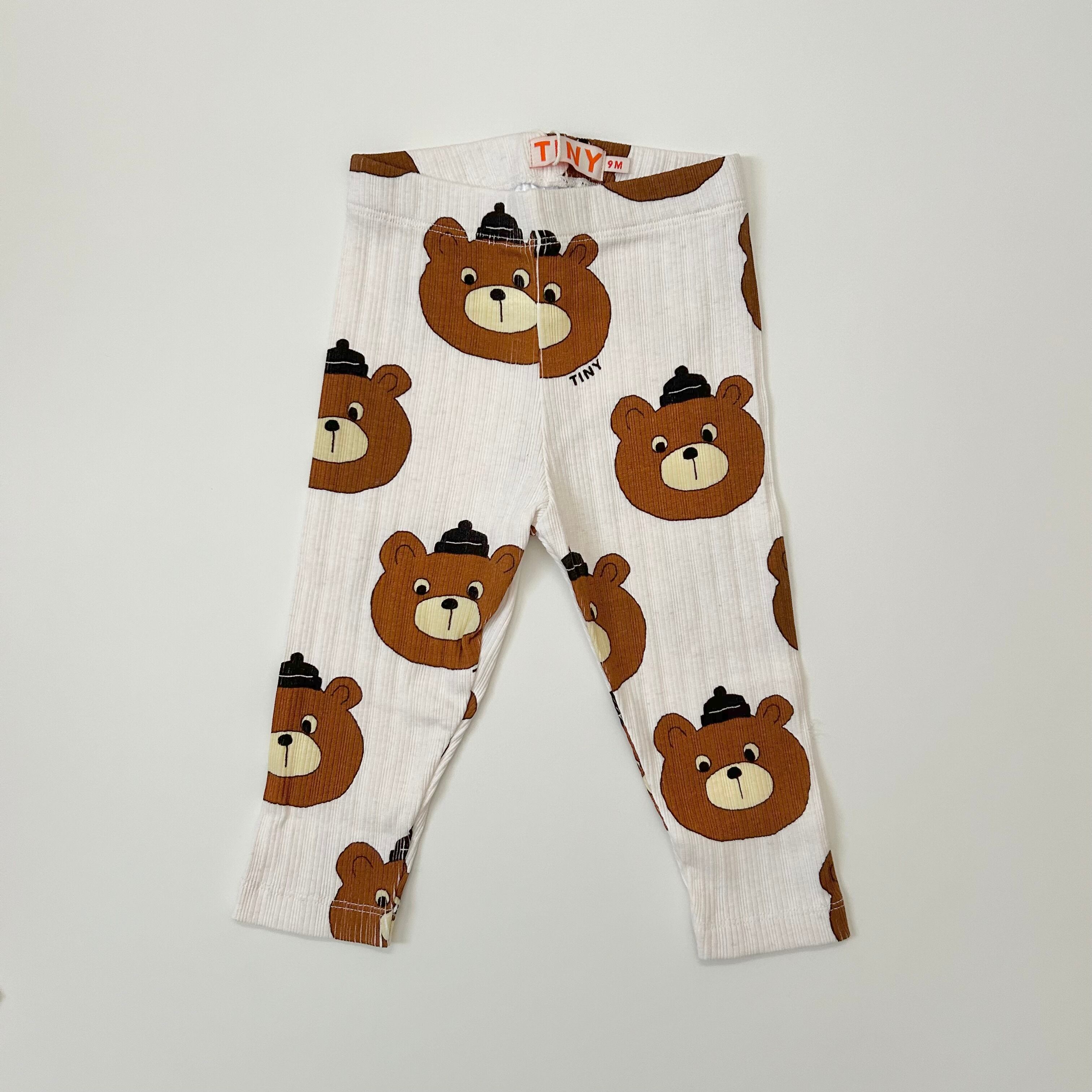 tinycottons/BEARS BABY PANT-light cream heather | こどもふく &/warm