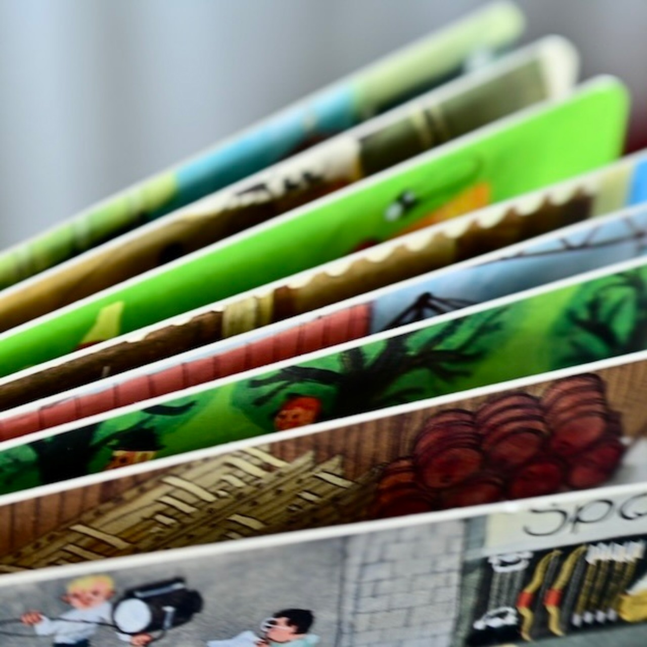 ミットグッチの絵本　文字のない絵本 【Berge 山の中】E22-2d