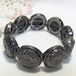 黒いストレッチブレスレット　アクセサリー卸値以下でセール　K2009BR
