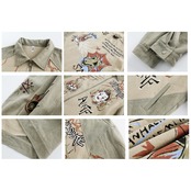 VINTAGE プリントジャケット T711