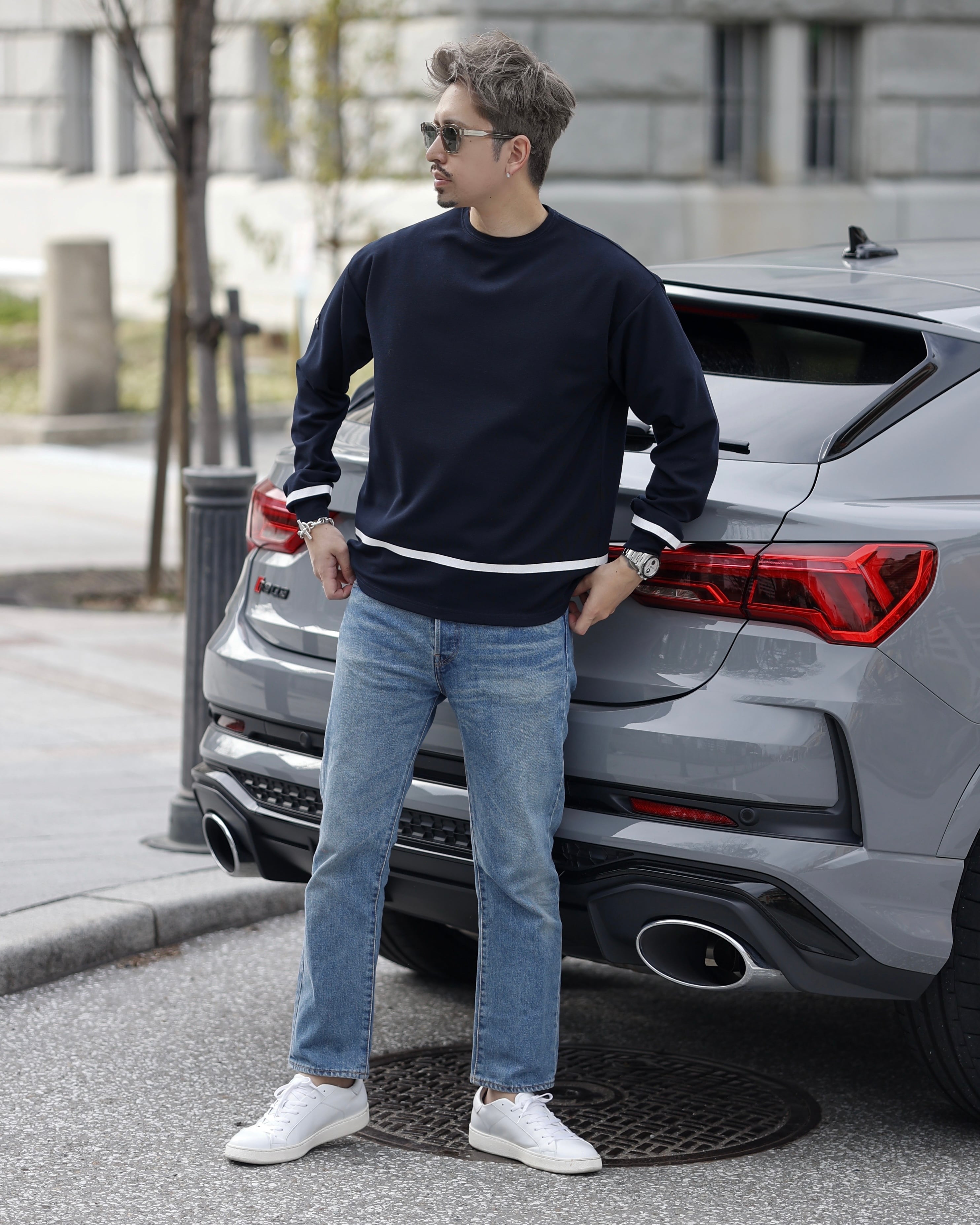 KV-546】至高のミラノリブニットロングスリーブ【即日発送