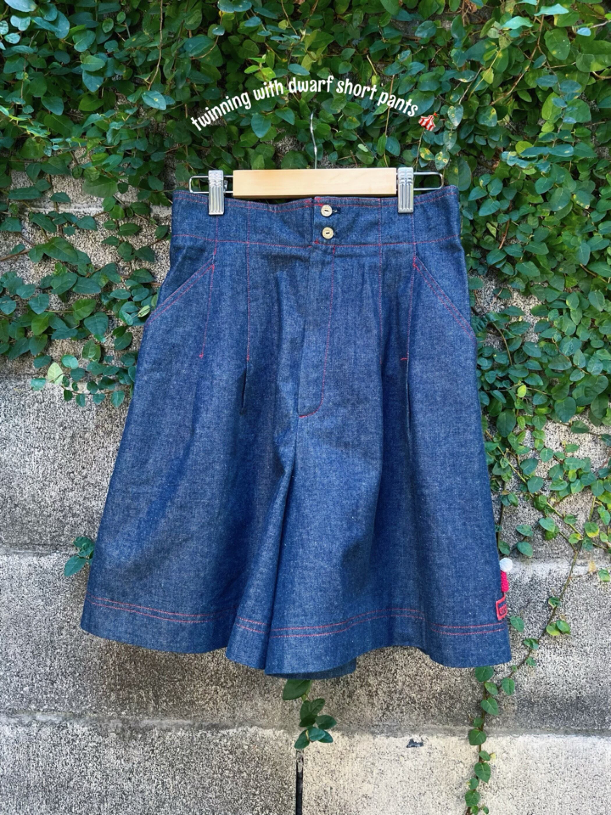 remake ✂︎ twinning with dwarf short pants