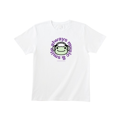 ピクルス　Tシャツ　ヘッドフォン　ホワイト
