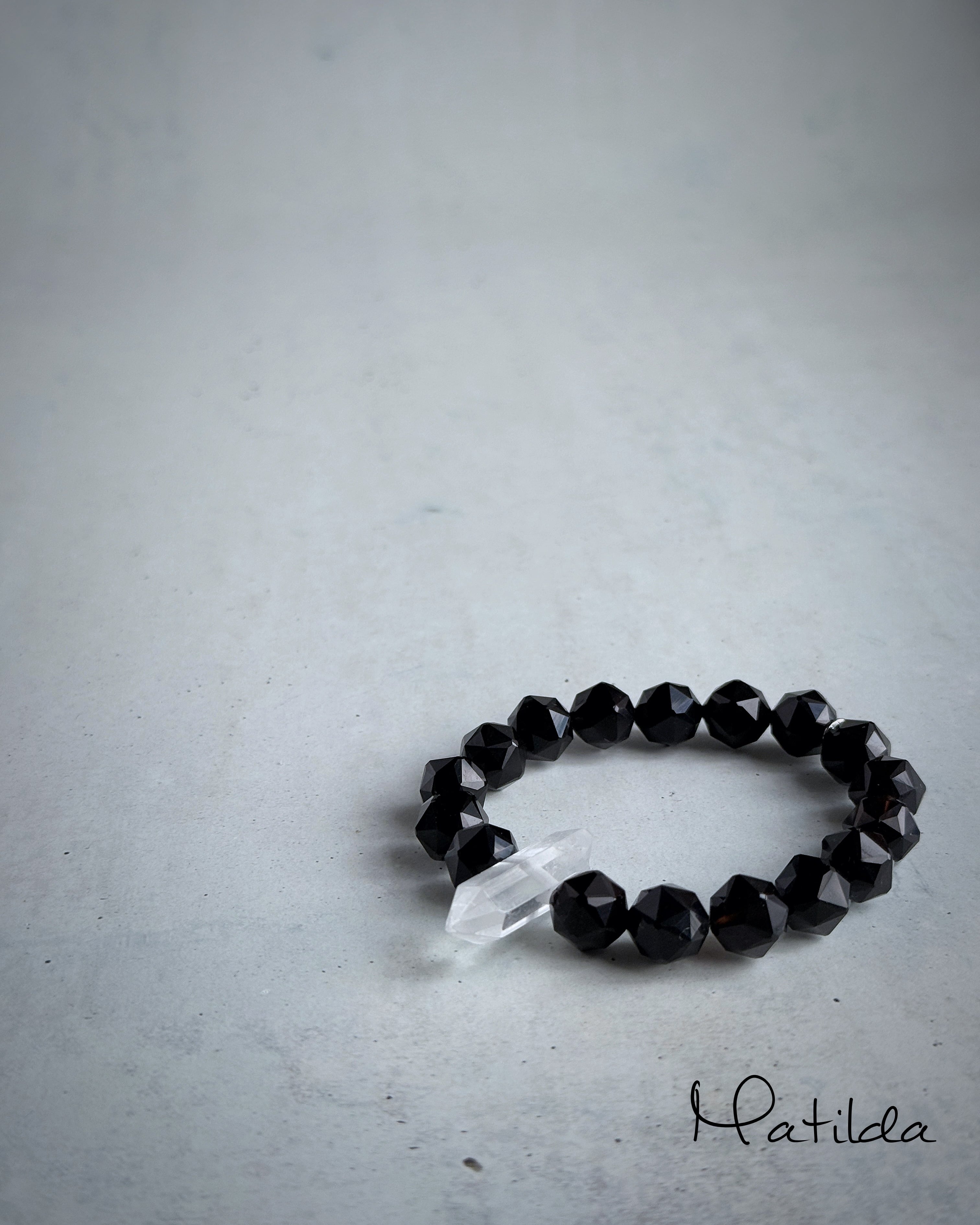 Morion bracelet(クォーツ)