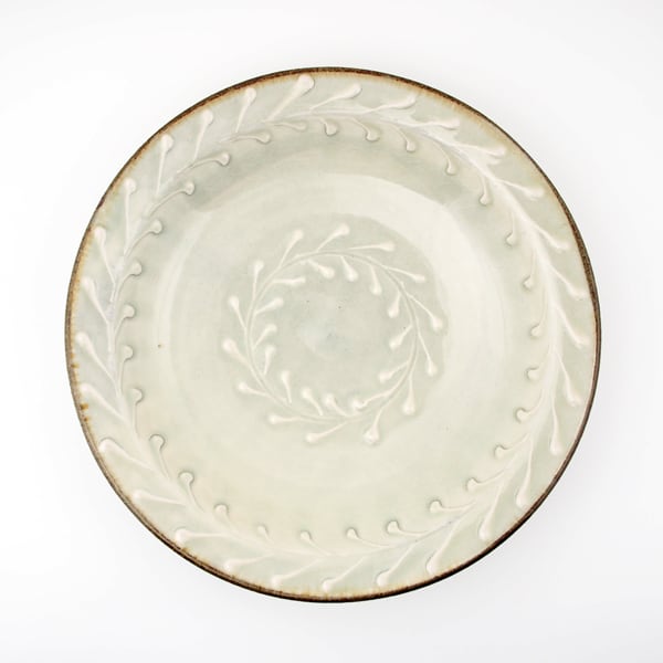 ふもと窯 井上亮我 8寸皿